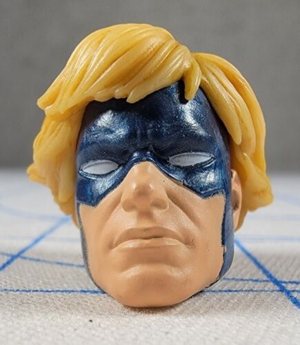 Marvel Legends Male Masked Head Custom Fodder 6" 1/12 Scale Captain Mar-Vell AW - Picture 1 of 6