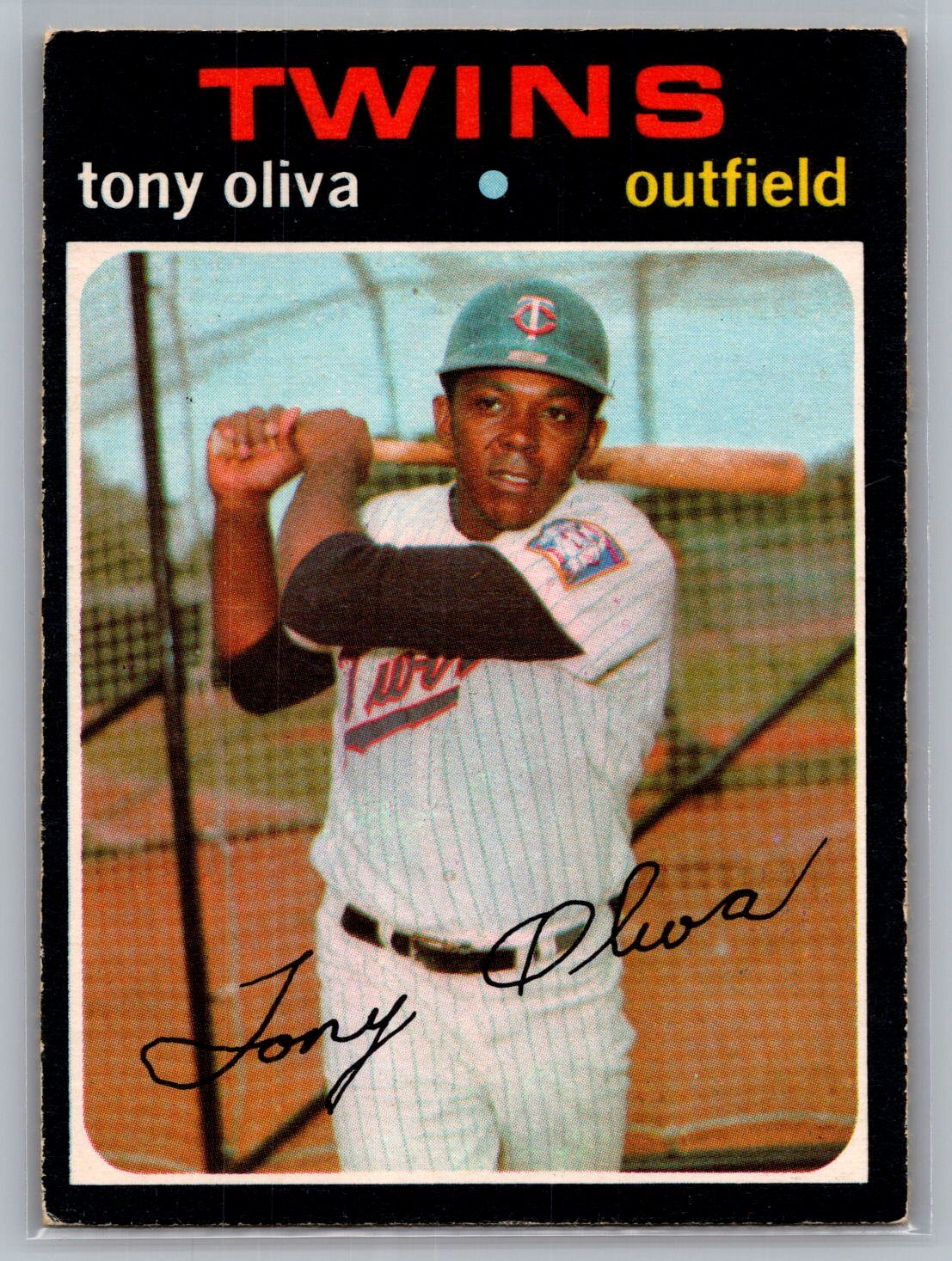 Tony Oliva 1971 O-Pee-Chee #290 Minnesota Twins