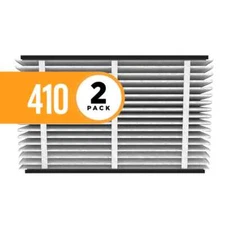Aprilaire 410 (2-Pack) - Clean Air Filter For Whole-Home Air Purifiers, MERV 11