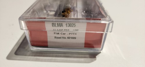 BLMA MODELS N Scale ACF F89 J 89' Flat Car PTTX #601809 - Picture 2 of 2