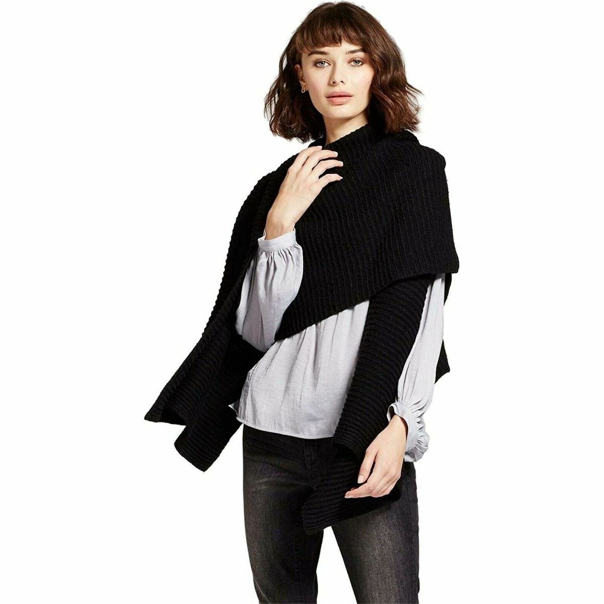 小物 \"Multi Coloured Scarf / BLACK\" NEW LOUIS VUITTON Limited Edition BLACK MULTICOLOR MURAKAMI