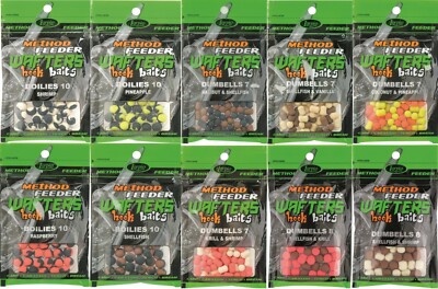 WAFTER LORPIO METHOD FEEDER HOOK BAITS WAFTERS DUMBELLS BOILIES KARPFENKÖDER