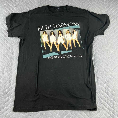 Fifth Harmony Shirt Damen Medium schwarz Reflection Tour Konzert Pop Band