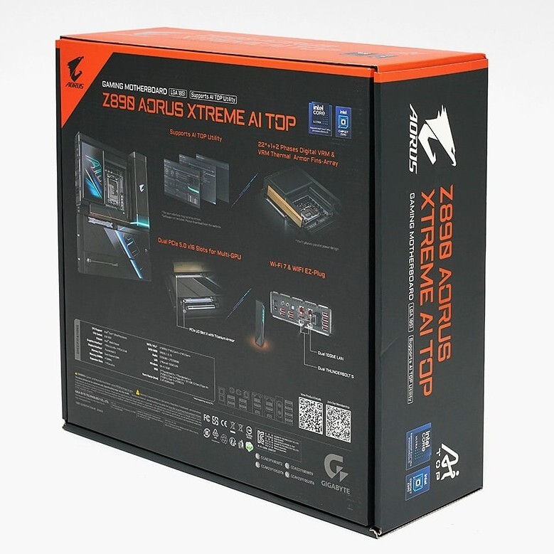 GIGABYTE Z890 AORUS XTREME AI TOP Motherboard Genuine No Tariffs