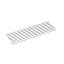 Aluminum Heatsink 70x22x3mm E-Shape Section for M.2, for 2280 SSD