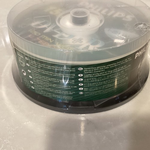 Philips DVDR1S04/711 4.7GB 120-Minute 2.4x DVD+Rs (15 ct., Cake Box Spindle) NEW - Picture 4 of 5