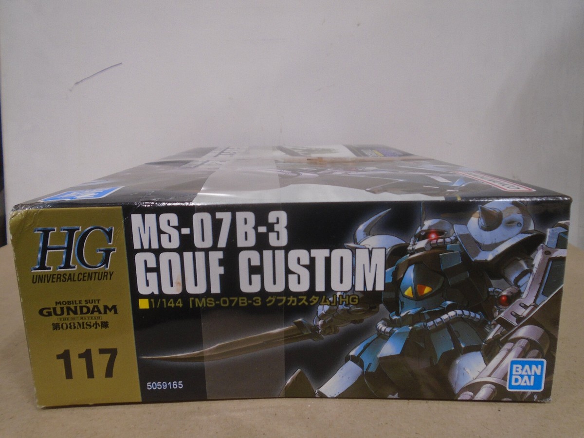 BANDAI #5059165 1/144 MS-07B-3 GOUF CUSTOM GUNDAM MOBILE