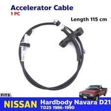 Accelerator Throttle Cable Fits Nissan Hardbody Navara D21 TD25 Pickup 1986-90 P