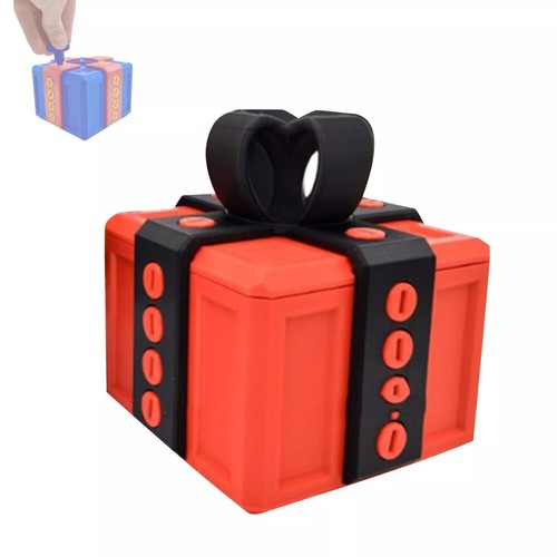 The Annoying Gift Box with 20 Bolts and a hidden key! Christmas, Birthday - Picture 11 of 16