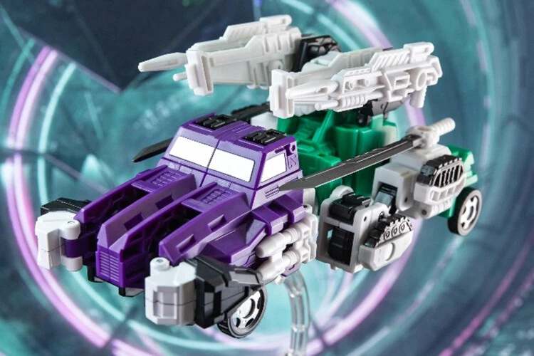 Nuevo En Stock Robot Sixshot Decepticon IDW JINBAO 8902 G1 Figura de Acción Juguetes para Niños Foto 4 de 4