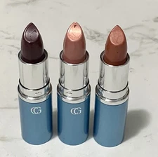 3X Covergirl Triple Lips lipstick ~ Divine, Hope, Clove ~ full size, nwob