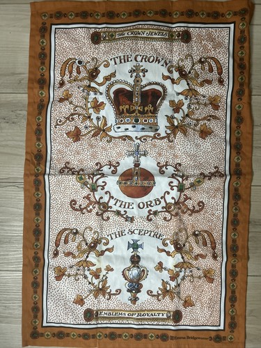 Emma Bridgewater Tea Towel Emblems Of Royalty