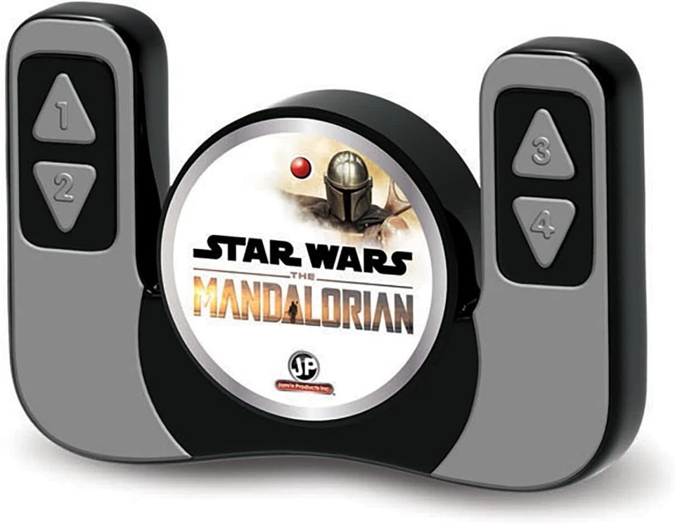 Star Wars - The Mandalorian 9" Control Remoto Cresta de Navaja, Vehículo R/C, Niños Foto 2 de 4