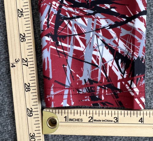 NWT ZUBAZ NFL Team Apparel ARIZONA CARDINALS Graffiti Leggings - Medium 25x29 - Picture 7 of 7