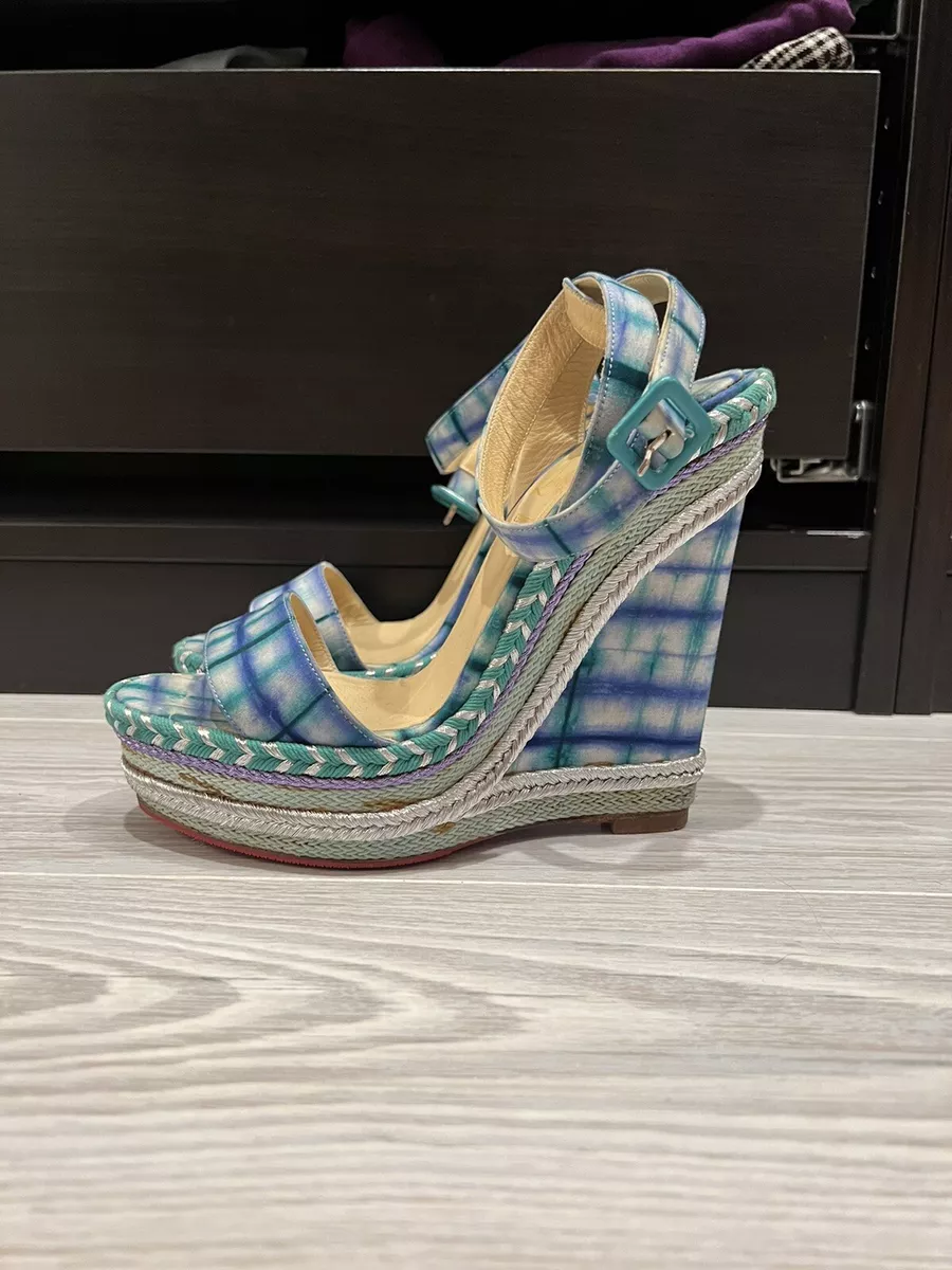 Tie dye wedge sandals hot sale