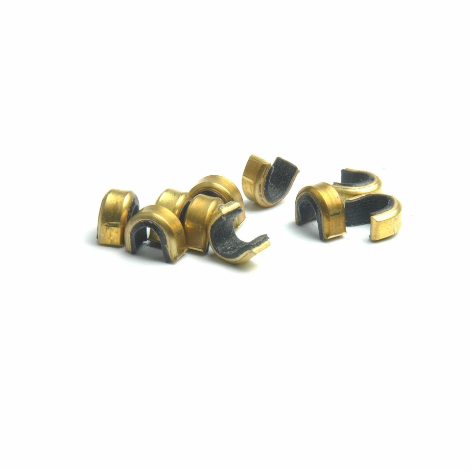Archery Bow String Nock Points Brass Nocking Buckle Clips Protector Bow Hunting - Image 2 of 4