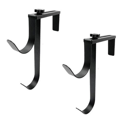 HERSENT Pool Pole Hanger, 2 PCS, Pool Hooks for Pole, Pool Fence Hooks, Metal...