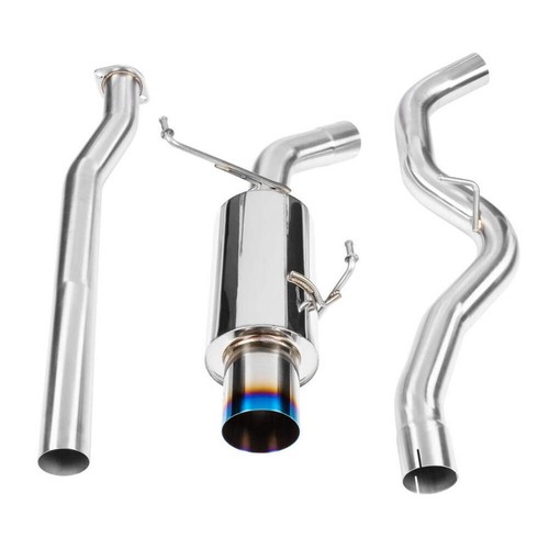DC Sports Catback Single Canister Exhaust (FITS 15-21 Subaru WRX/STI) - Picture 8 of 14