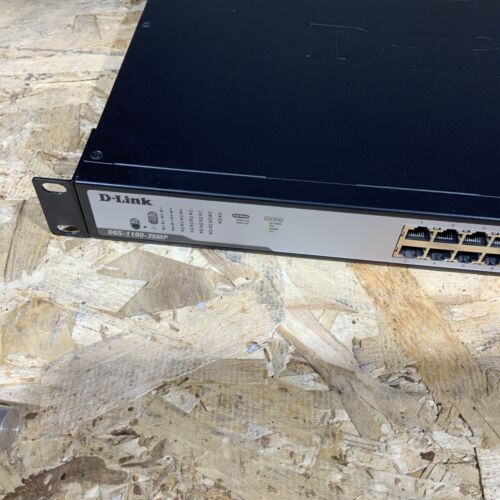 D-Link POE Switch DGS-1100-26MP - Including 2 Gigabit/SFP Combo Ports - Picture 2 of 5