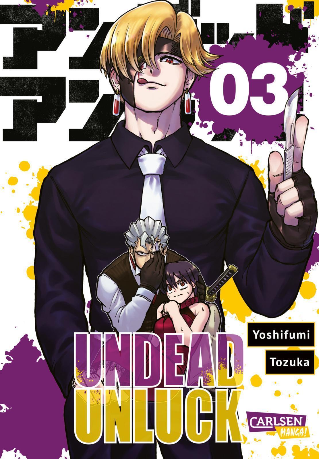 Thumbnail - Undead Unluck 3 Yoshifumi Tozuka
