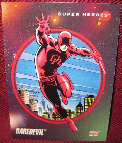 1992 IMPEL MARVEL UNIVERSE SERIES 3 #20 DAREDEVIL BASE CARD NM | eBay