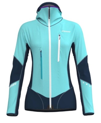 Crazy Idea Boosted Proof Jacket Women Leichte wasserdichte Jacke für Damen  lake