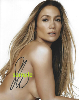 JENNIFER LOPEZ REPRINT PHOTO 8X10 SIGNED AUTOGRAPHED CHRISTMAS MAN