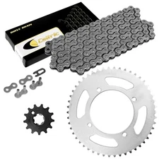 Drive Chain and Sprockets Kit for Kawasaki KX85 KX85A 2001 2002 2003 2004 - 2021