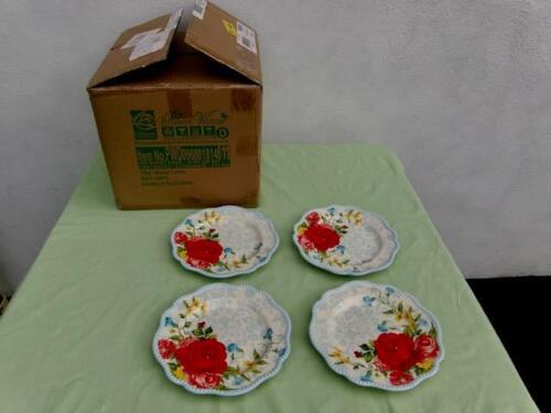 PIONEER WOMAN *SWEET ROSE* (4 STÜCK ) SALATTELLER NEU!!!