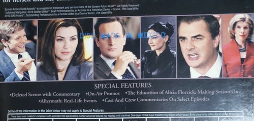 The Good Wife Season 1 & 2 (DVD 2010,2011) Juliana Margulies 12 Discs NEW SEALED - Afbeelding 5 van 9