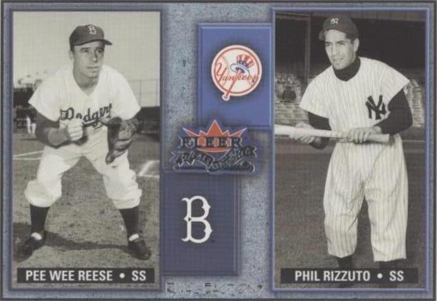 2002 Fleer Fall Classic - Pee Wee Reese Phil Rizzuto #26 RF - 1 of 1