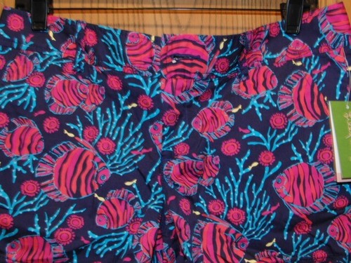 Lilly Pulitzer hellmarine Jammin Callahan Baumwollshorts Größe 8 NEU $ 64 - Bild 3 von 13