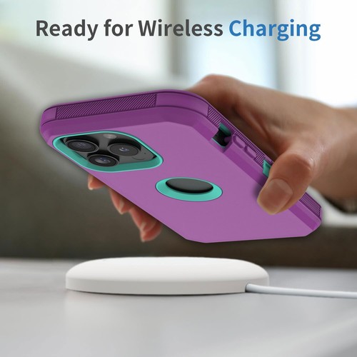 For Apple iPhone 15+/15 Plus/15 Pro Max Shockproof Rugged Case Cover / Belt Clip - Picture 48 of 54