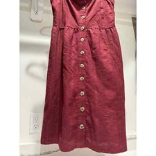 Universal Threads Maroon Embroidered Dress Size Small
