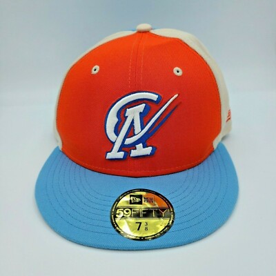 Oklahoma City Dodgers Hat New Era 59Fifty Baseball Cap 7-3/8
