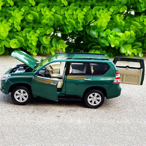 1:32 Scale For TOYOTA LAND CRUISER PRADO Alloy Metal Car Model Sound&Light Toys - Picture 5 of 8