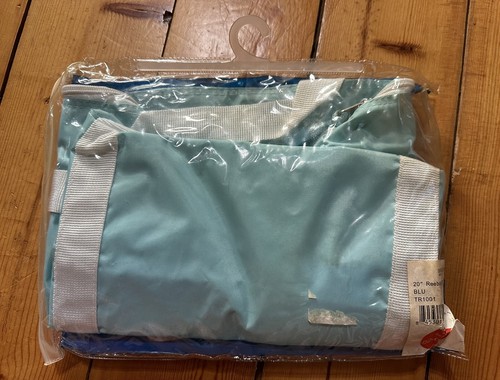 Reebok Relay Blue Duffle Bag Gym School Travel 20" 02-0402 Vintage *NOS* - Picture 4 of 8