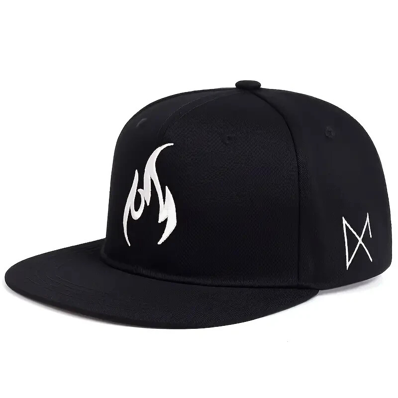 【OPENING PROJECT】 Black Flame Logo Cap Cap - OPENING PROJECT