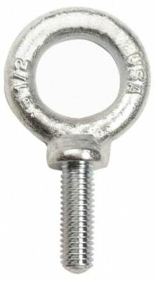 Gibraltar 12,000 Lb Capacity, Forged Steel, 1-1/8 - 7 Thread, Fixed Lifting E...