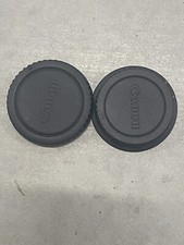 Genuine Canon EOS body cap  rear lens cap