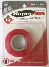 Therm-O-Web Double-Sided Super Strong Red Line Tape - 4103 - 3/4" inch wide
