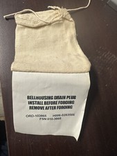 M38 M38a1 Bell Housing Drain Plug Storage Bag Read Description Willys Jeep