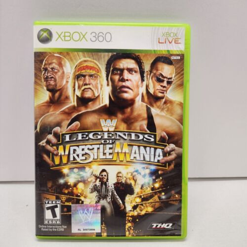 WWE Legends of WrestleMania Xbox 360 - Complete CIB