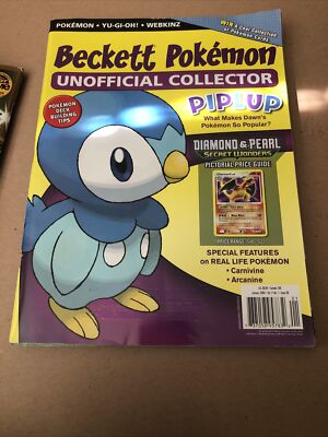 Beckett Pokemon Unofficial Collector Magazine Lot | eBay
