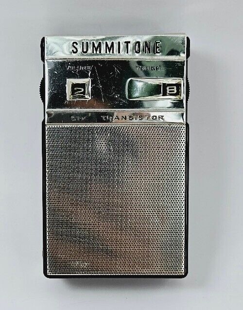VINTAGE Antique transistor radio - Summitone - Six - 1960s VINTAGE Antique transistor radio - Summitone - Six - 1960s