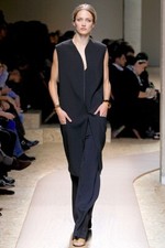 Celine Céline Paris Phoebe Philo Spring 2011 Black Long Sleeveless Smoking Vest