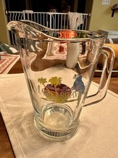 JIMMY BUFFET S MARGARITAVILLE Glass Margarita Pitcher Beer Pitcher