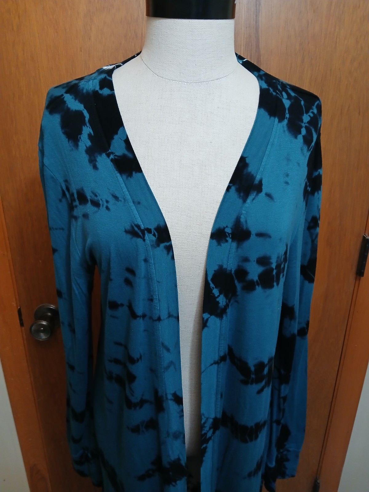 Mossimo Floor-Length Split-Side Tie Dye Tunic - M - image 2