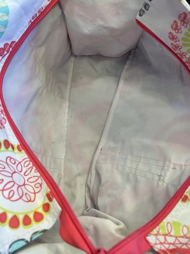 Thirty One Citrus Medallion Utility Tote Bag - Picture 4 of 5