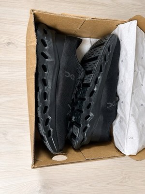 On Cloudswift Herren Sneaker Laufschuhe schwarz Mesh atmungsaktiv Schnürung gr43
